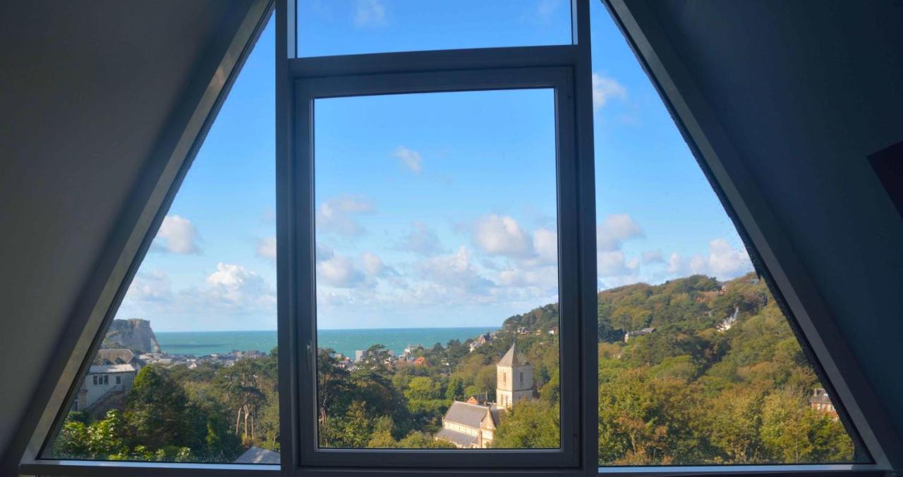Villa Panorama, Vue Mer Et Falaises D Exception Étretat Eksteriør bilde