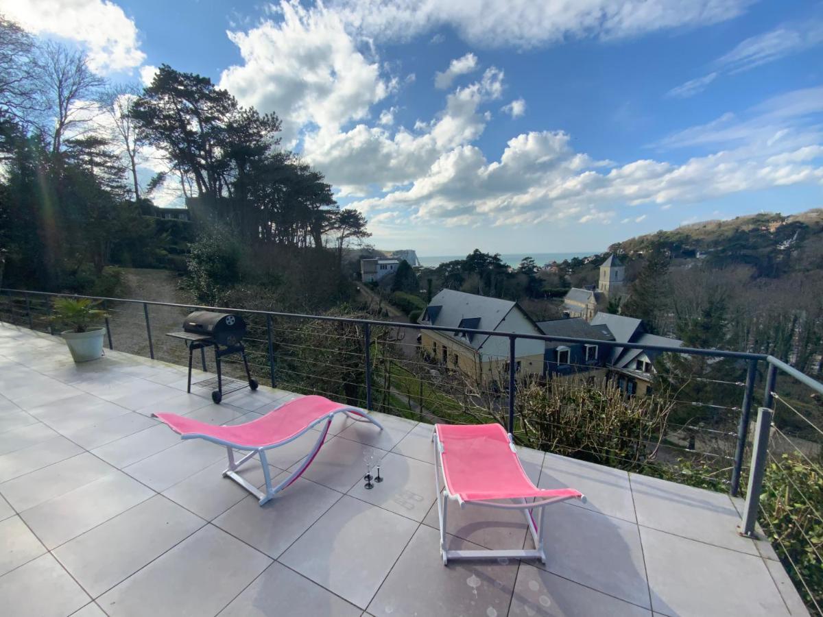 Villa Panorama, Vue Mer Et Falaises D Exception Étretat Eksteriør bilde
