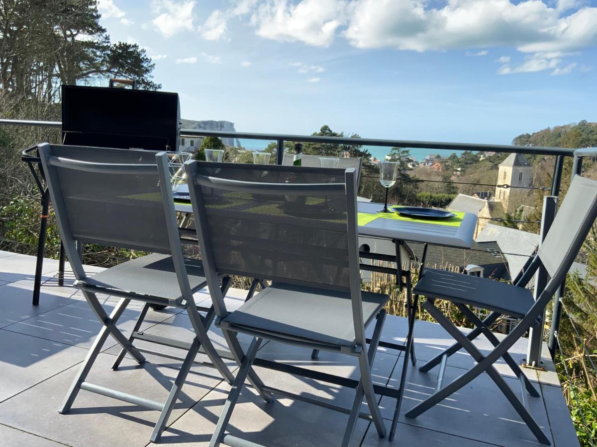 Villa Panorama, Vue Mer Et Falaises D Exception Étretat Eksteriør bilde